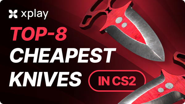 TOP-8 Cheapest Knives in CS2